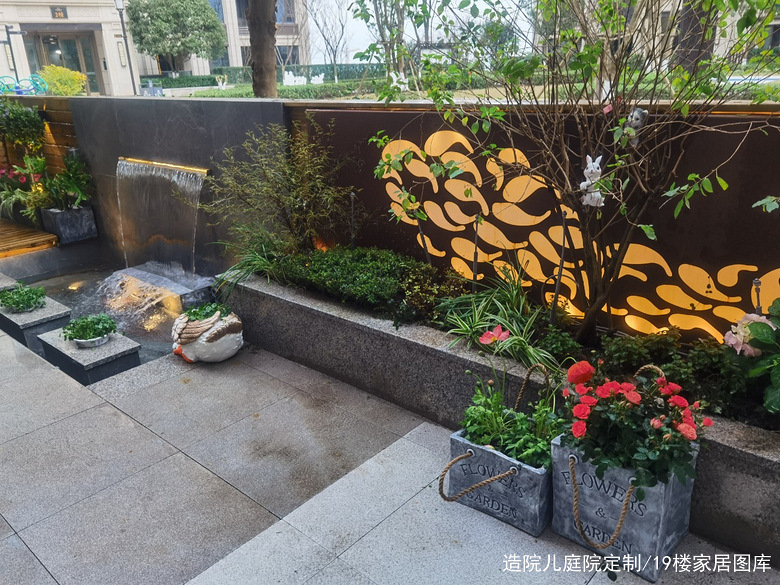 60平现代轻奢风格庭院