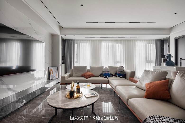 万家花城79㎡现代简约风装修效果图_现代简约装修效果图_19楼装修效果