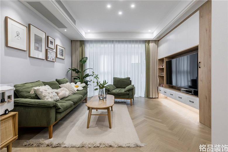 万家花城79㎡现代简约风装修效果图_现代简约装修效果图_19楼装修效果