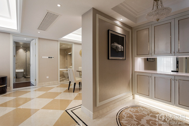 文汇苑142m²|简欧~融入自然的美装修效果图_北欧简约装修效果图