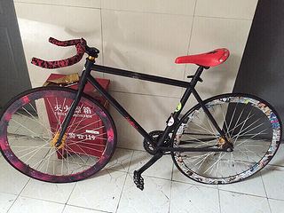 固齿死飞自行车150出