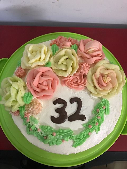老爸老妈的结婚32周年