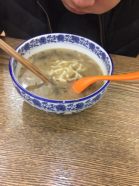 龙游手工面,不怎么好吃.