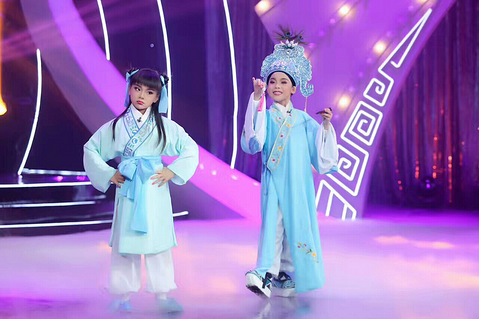 中央电视台11套戏曲频道《最佳拍档》节目,两