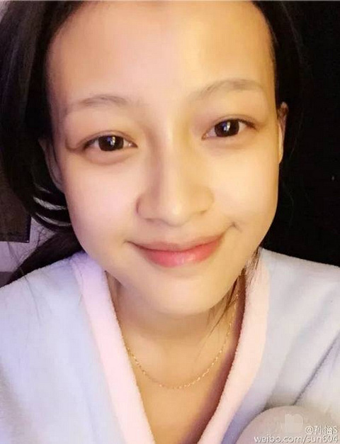 孙怡素颜又上热搜了,你们可能对素颜有些误解
