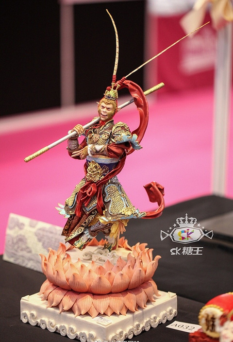 除了作品《武则天》,周毅和他的团队在此次国际蛋糕比赛上一举拿下