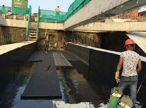 ④杭州专业做卫生间防水施工图――房屋顶补漏