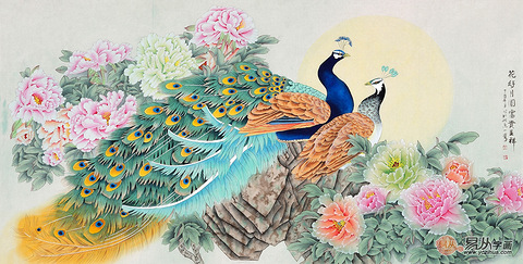 夫妻卧室床头挂什么画好,提升生活品质贵气十