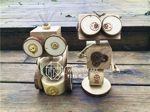 枝枝儿童手工DIY木工坊创意制作蒸汽朋克机器