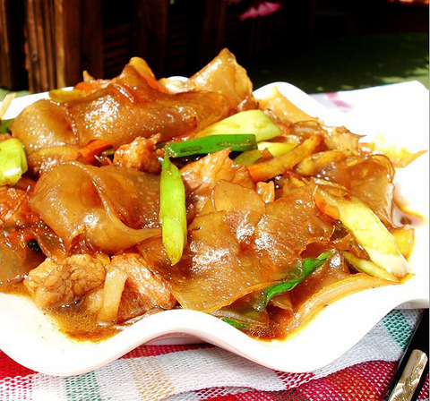 安阳特色菜:粉皮大炒(组图)