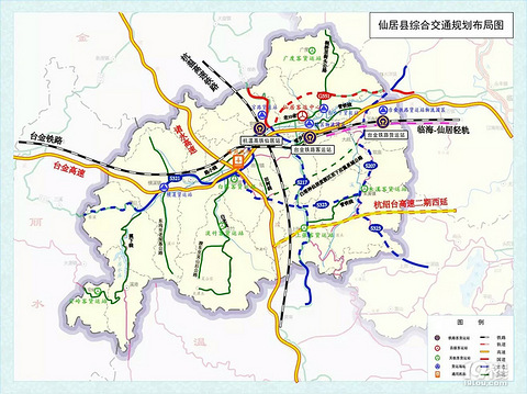 仙居规划杭绍台高速二期