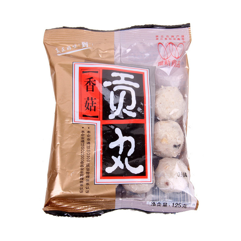 唯新香菇贡丸125g