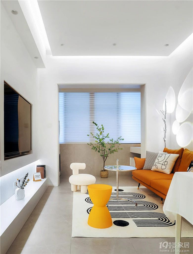 没多少装修经验的新手来说,墙面配色最稳妥的避雷大法就是:少用颜色