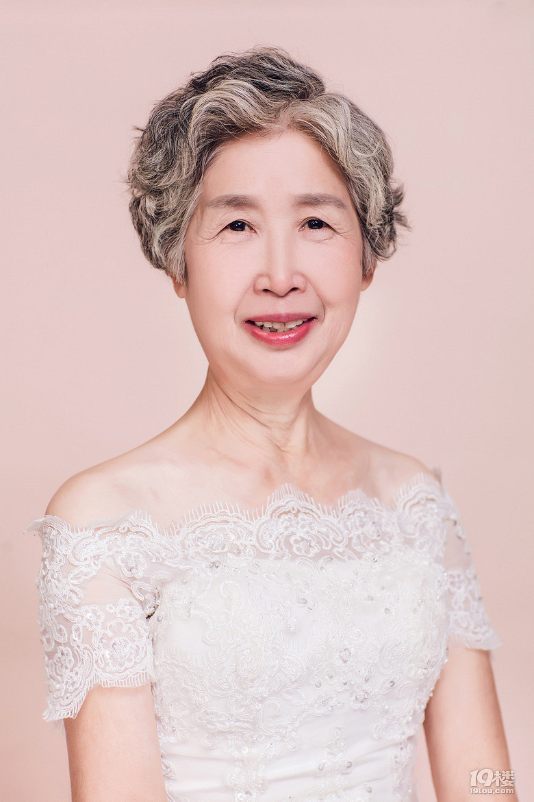 罗丹摄影金婚老人婚纱照