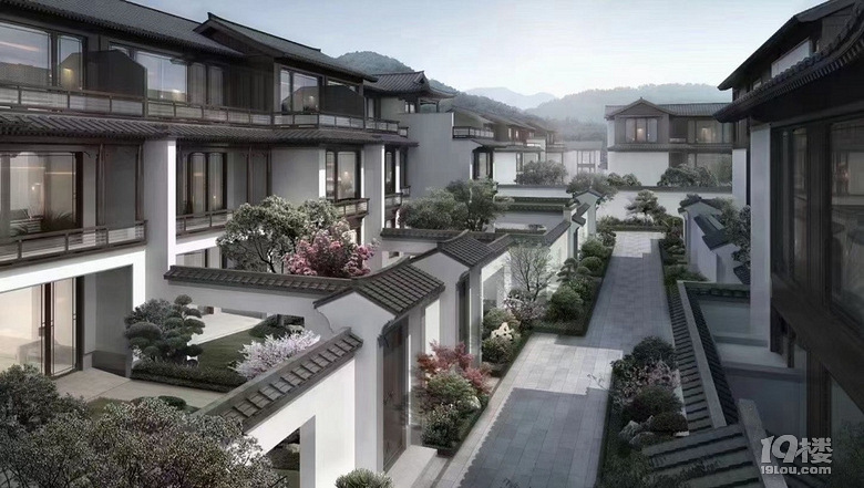 中介发的德信飞龙湖中式合院-房产楼市-台州19楼